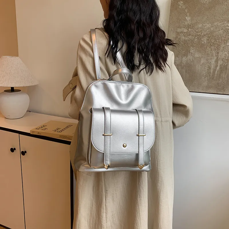 BLAKE FLEETO PU Backpack Women's Multicolor-5