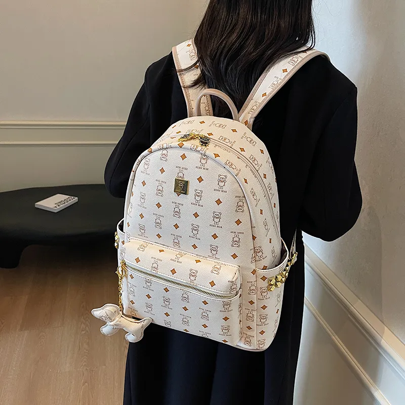 BLAKE FLEETO Pvc Backpack Regular Women's Multicolor-3