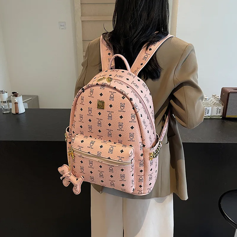 BLAKE FLEETO Pvc Backpack Regular Women's Multicolor-9