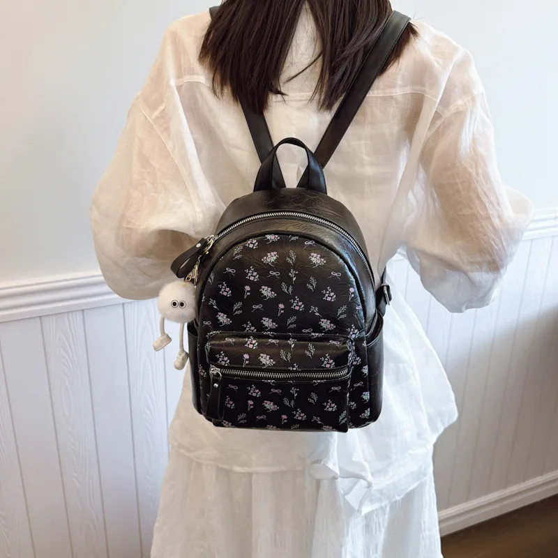 BLAKE FLEETO Pu Backpack Large Size Women's Multicolor-15