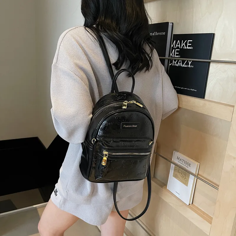 BLAKE FLEETO PU Backpack Women's Multicolor-3