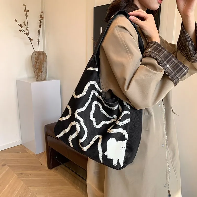 BLAKE FLEETO Polyester Shoulder Bag Regular Women's Black-3