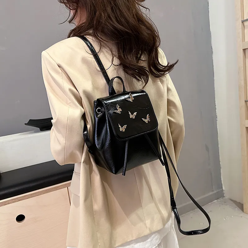 BLAKE FLEETO PU Hot Girl Shoulder Bag Backpack Women's Multicolor-40