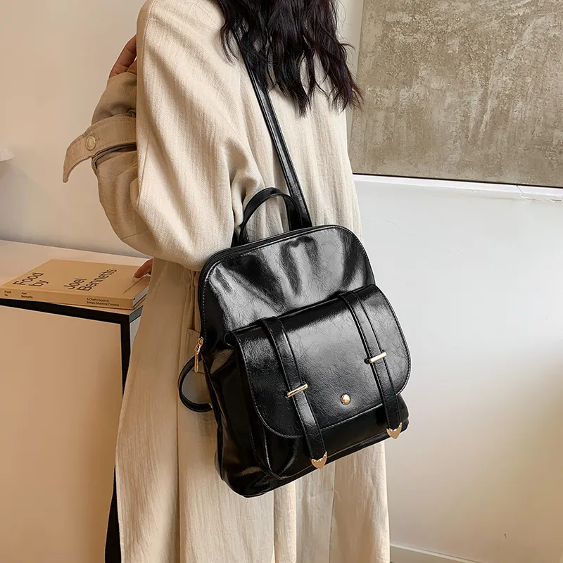 BLAKE FLEETO PU Backpack Women's Multicolor-11