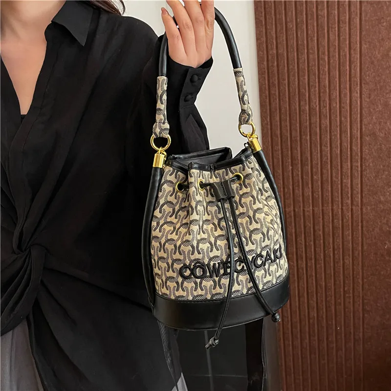 BLAKE FLEETO PU Bucket Bags Shoulder Bags Women's Multicolor-7