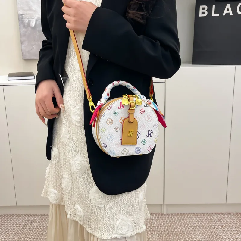 BLAKE FLEETO PU One Shoulder Handbag Women's White-2