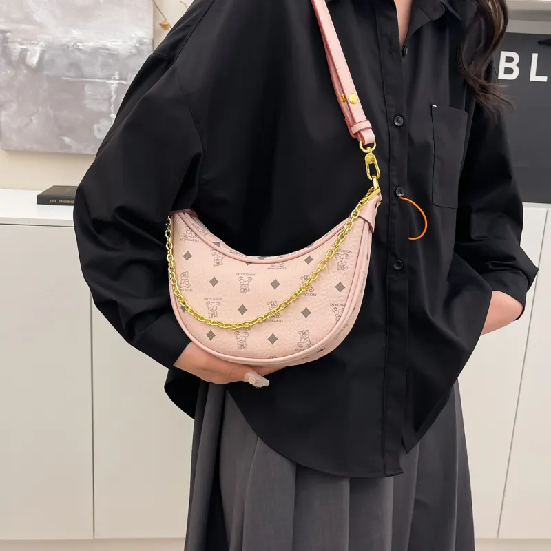 BLAKE FLEETO PU Shoulder Bag Medium Size Women's Multicolor-4