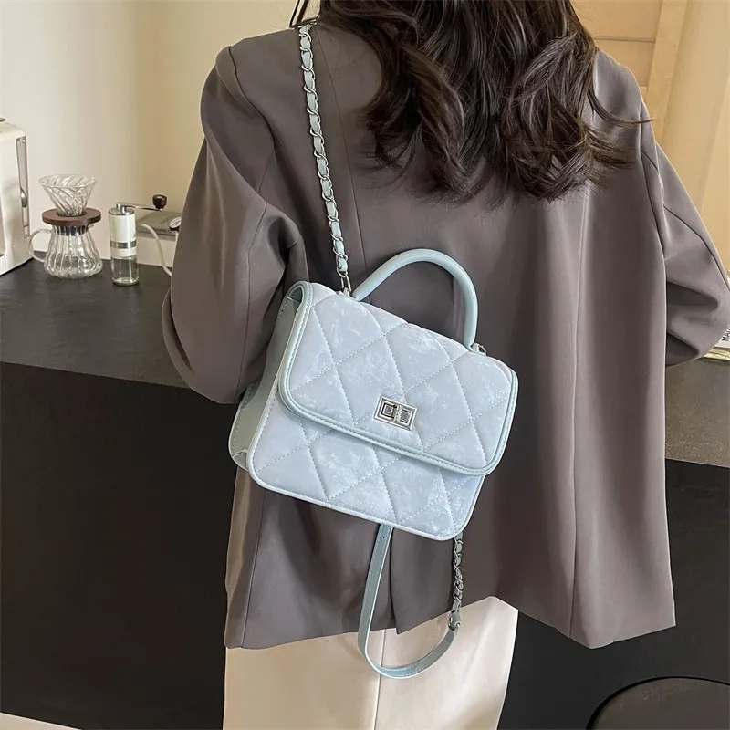 BLAKE FLEETO PU Backpack Women's Silver/Black/Pink/Blue-13