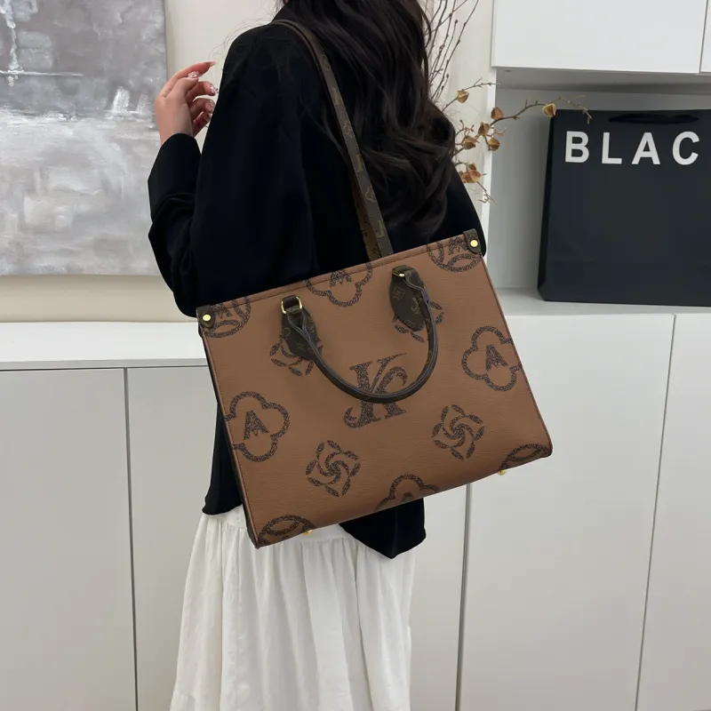 BLAKE FLEETO PU Shoulder Bag, Handbag Women's Brown-2