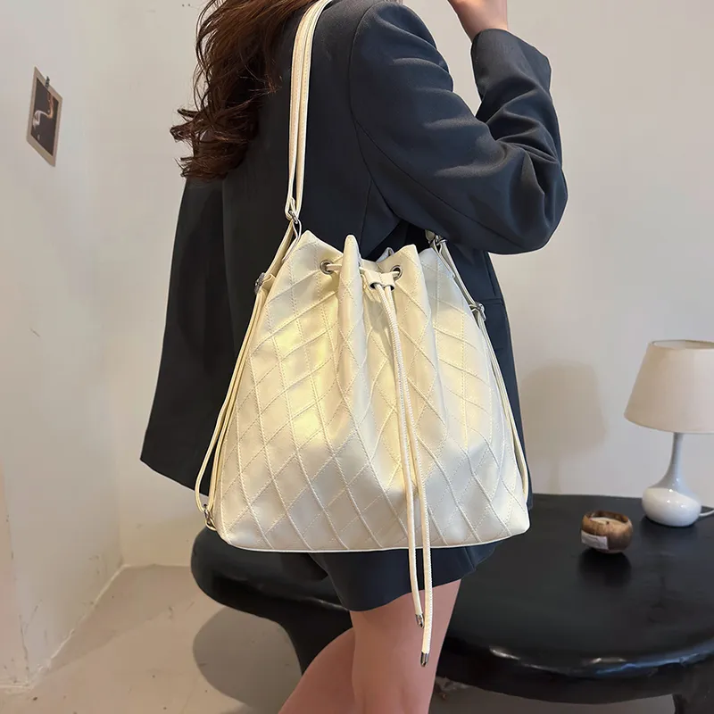 BLAKE FLEETO PU Bucket Bag Backpack Shoulder Bag Women's Multicolor-2
