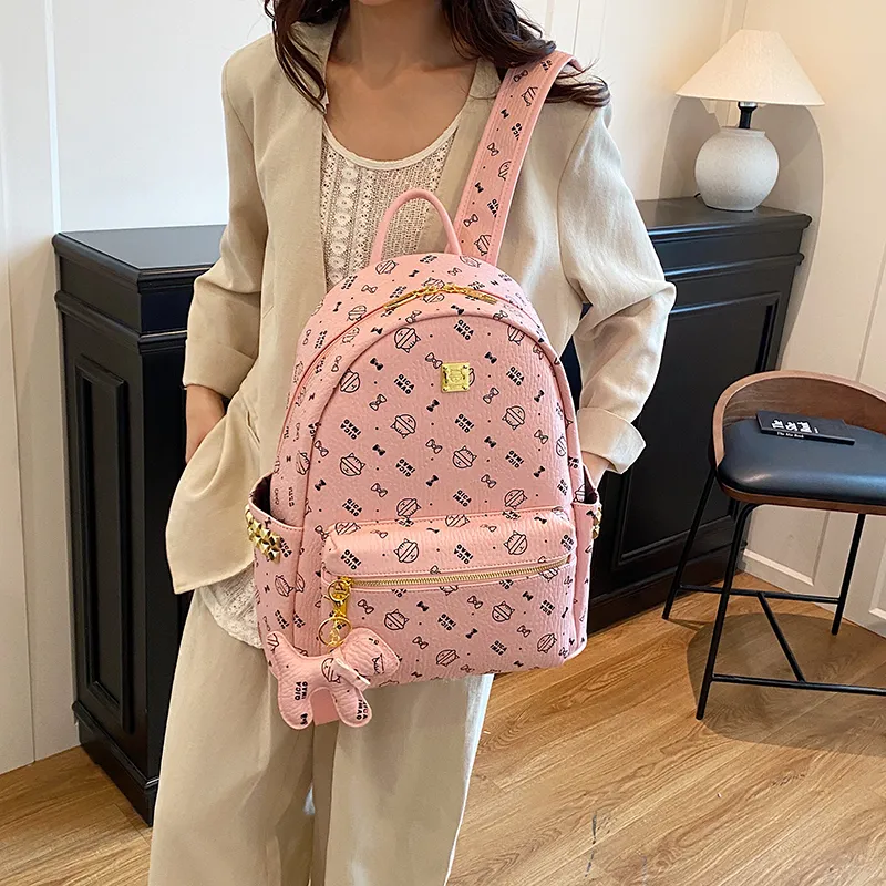 BLAKE FLEETO PU Backpack Women's Multicolor-21