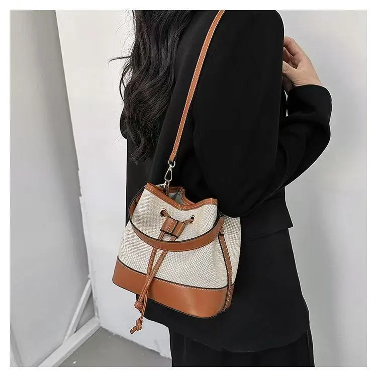 BLAKE FLEETO PU Shoulder Bag Regular Women's Black/Khaki/Green-6