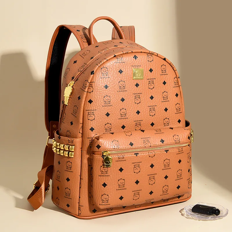 BLAKE FLEETO Abrasion Resistant Fabric Backpack Large Size Women's Multicolor-7