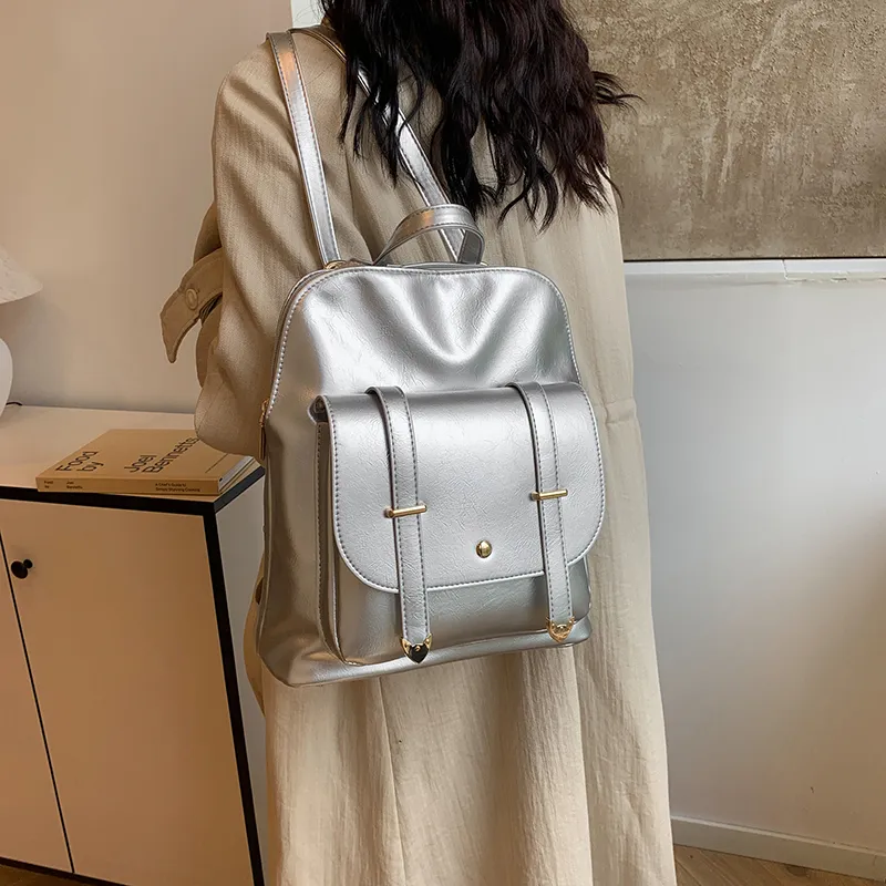 BLAKE FLEETO PU Backpack Women's Multicolor-4