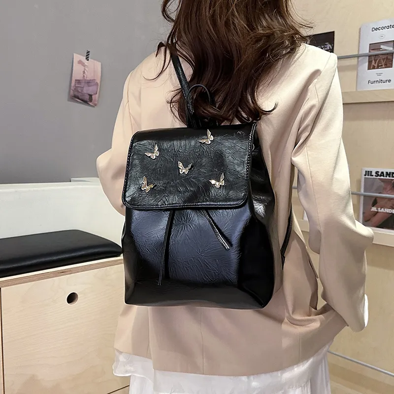 BLAKE FLEETO PU Hot Girl Shoulder Bag Backpack Women's Multicolor-33