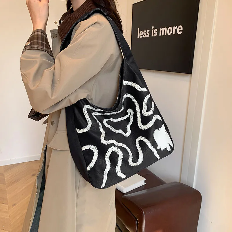 BLAKE FLEETO Polyester Shoulder Bag Regular Women's Black-4
