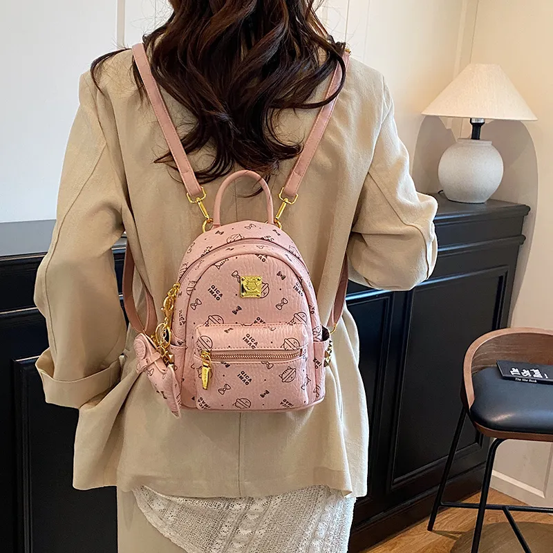 BLAKE FLEETO PU Backpack Women's Multicolor-16