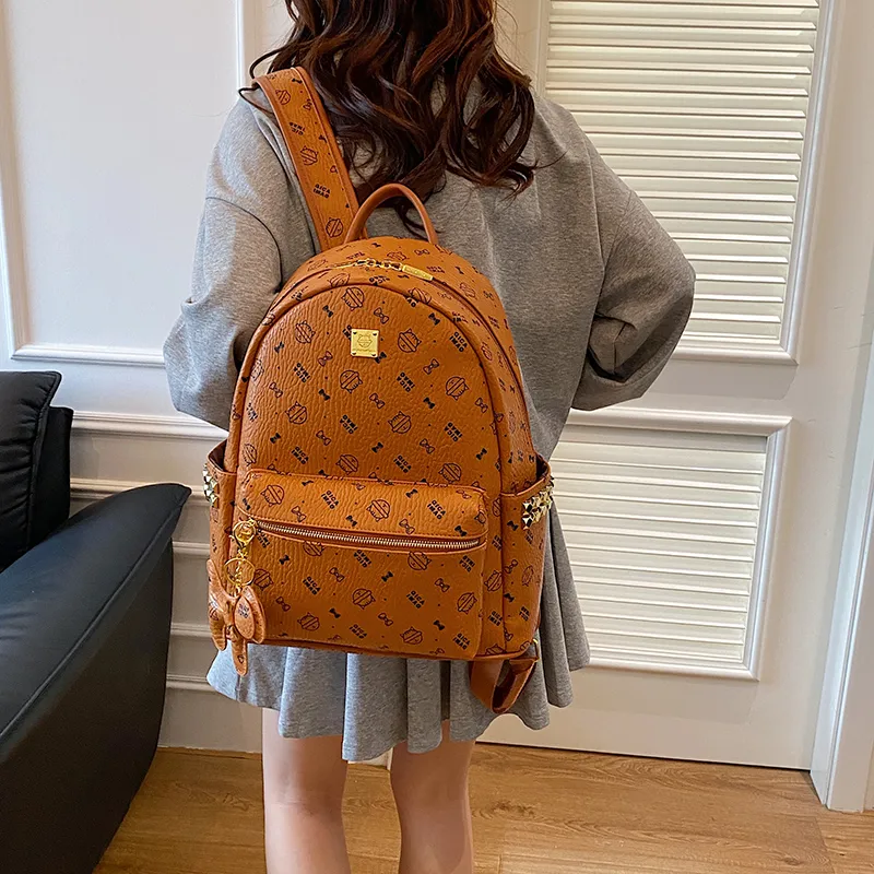BLAKE FLEETO PU Backpack Women's Multicolor-12