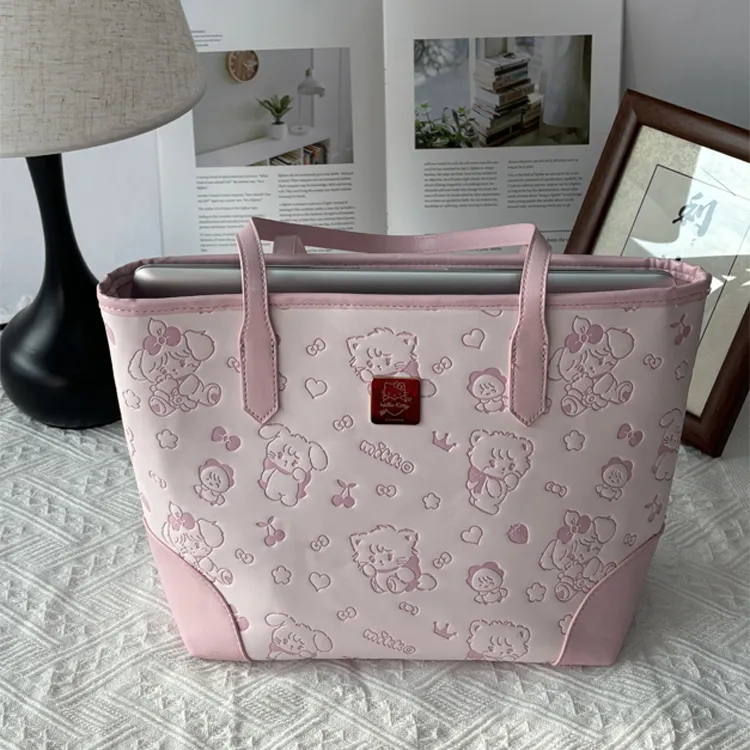 BLAKE FLEETO Artificial Leather OTE Shopping Miscellaneous Handbag Shoulder Bag Women's Girly Pink-1