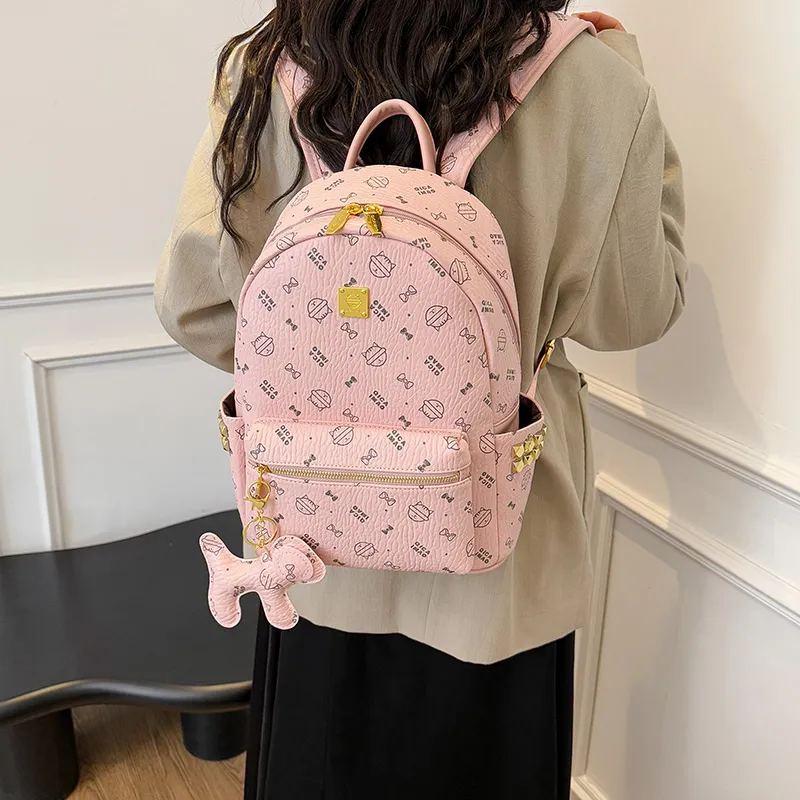 BLAKE FLEETO PU Backpack Women's Multicolor-14