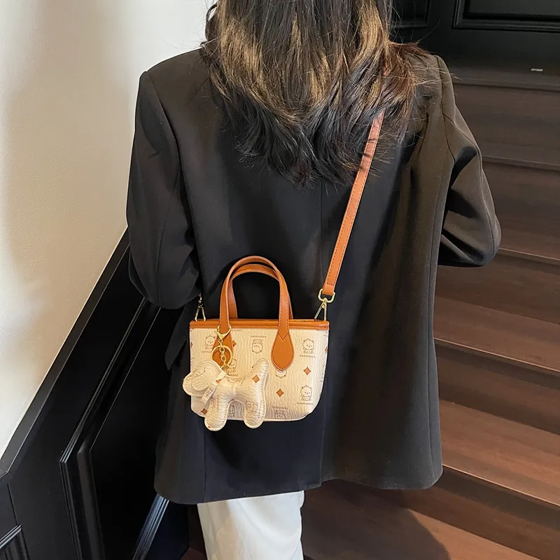 BLAKE FLEETO PU Portable Crossbody Bag Shoulder Bag Regular Women's Girly Pink/Beige Brown/Dark Brown-12
