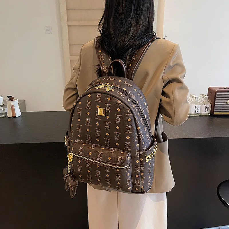 BLAKE FLEETO Pvc Backpack Regular Women's Multicolor-21