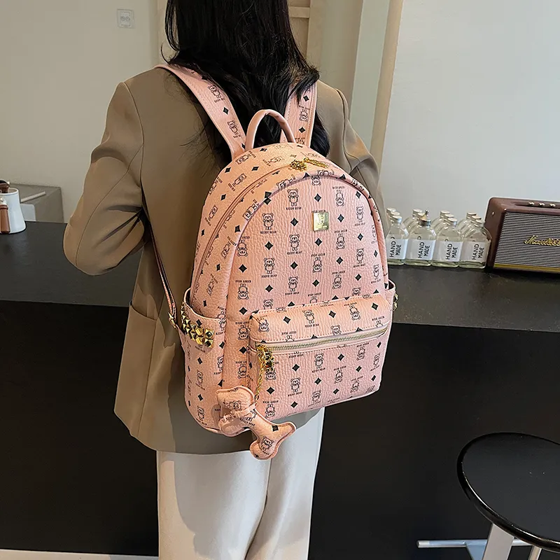 BLAKE FLEETO Pvc Backpack Regular Women's Multicolor-7