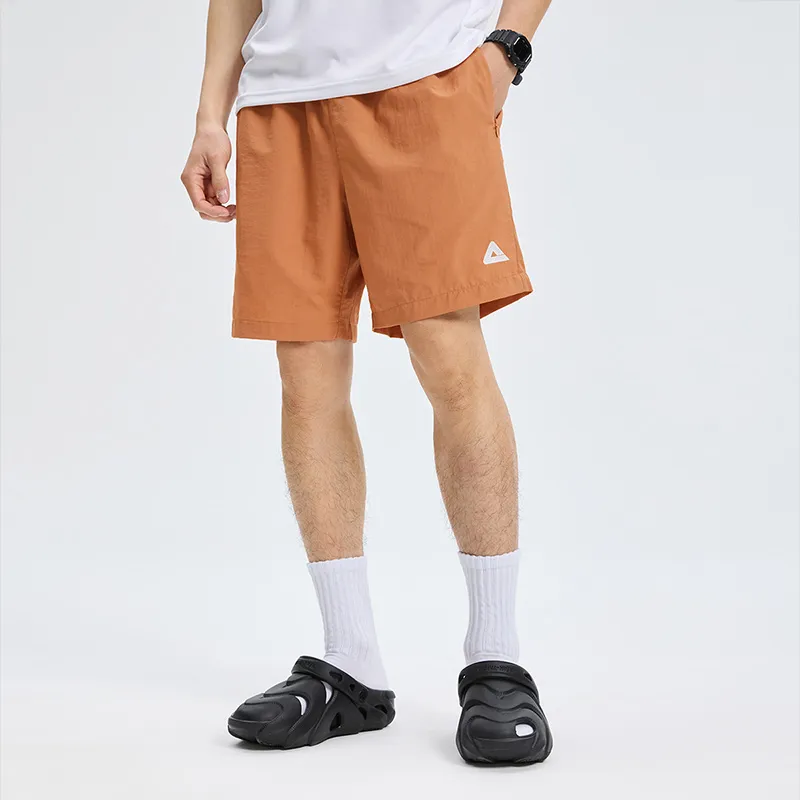 PEAK Casual Shorts Unisex Fall Orange-2