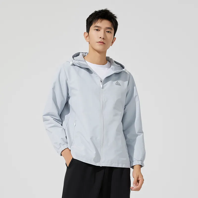 PEAK Jackets Men Silver Gray-5