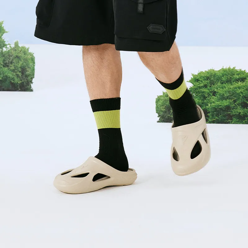 PEAK Flying Fish, Taichi River Trekking Shoes Slip Resistant Slippers Men's Earth Khaki-6