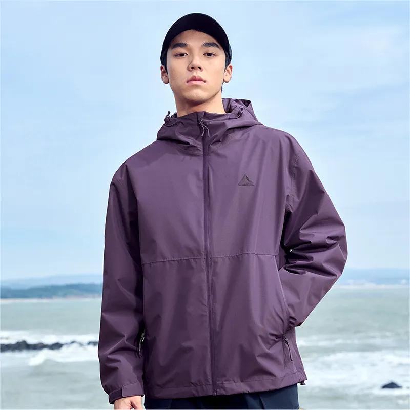 PEAK Windbreaker Jacket Unisex Dark Purple-2