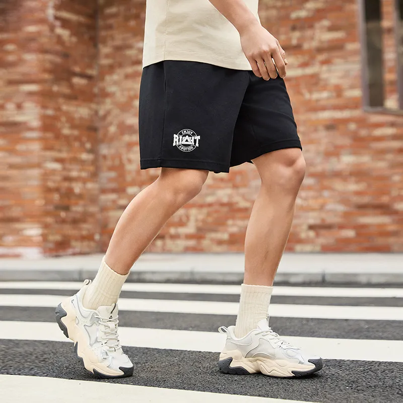 PEAK RIGHT Series Casual Shorts Unisex Black-4