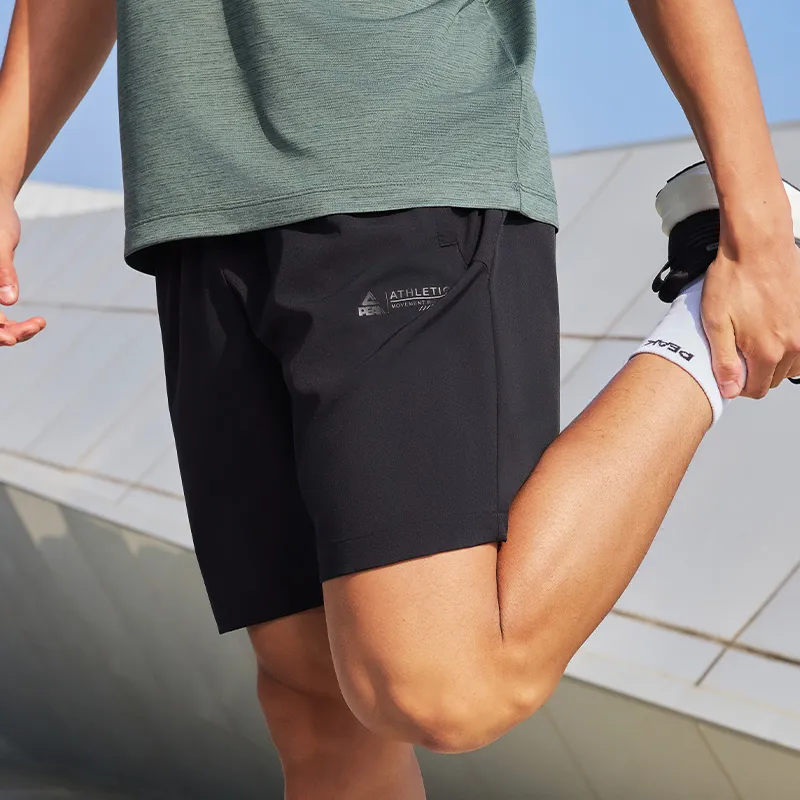 PEAK Ice Cave Collection Sports Shorts Men's Black-5