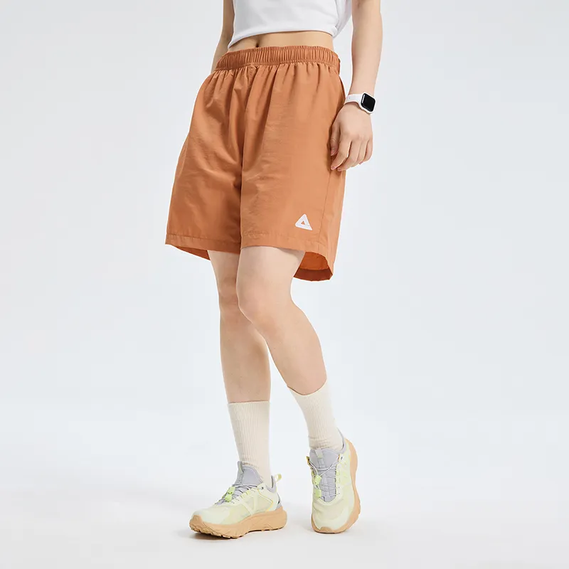PEAK Casual Shorts Unisex Fall Orange-5