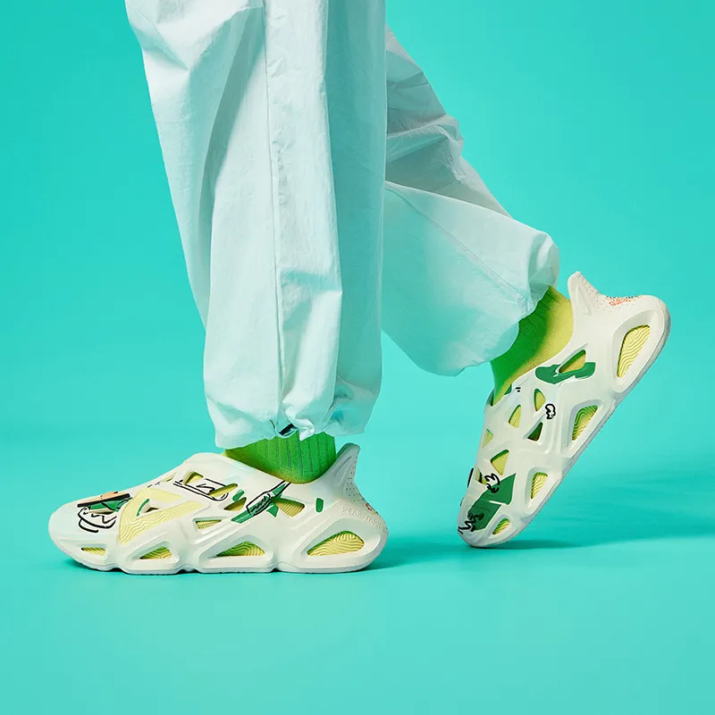 PEAK National Creativity Clogs Men's Milk Jade-6
