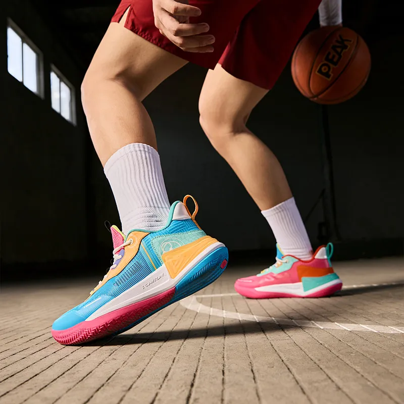 PEAK Taichi Rogue 2.0 Cushioning Anti-Slip And Wear-Resistant Coverage Rebound Low-Top Basketball Shoes Men's-6