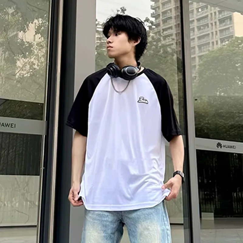 PEAK T Shirts Men Black Baymax-5