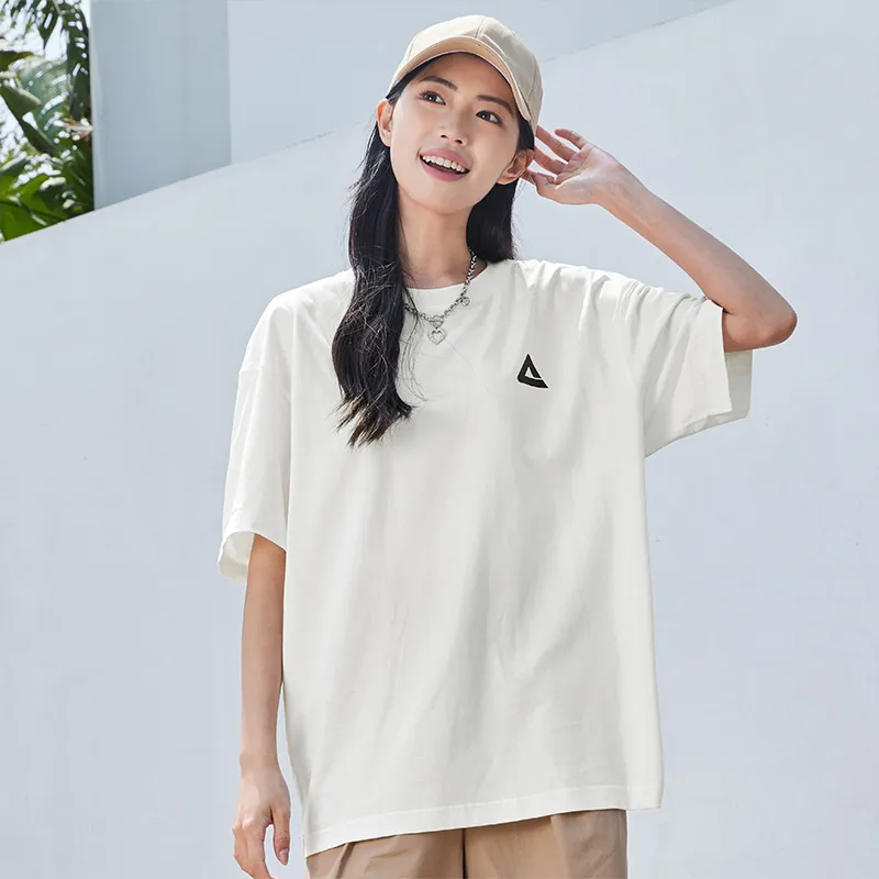 PEAK T Shirts Unisex White-5