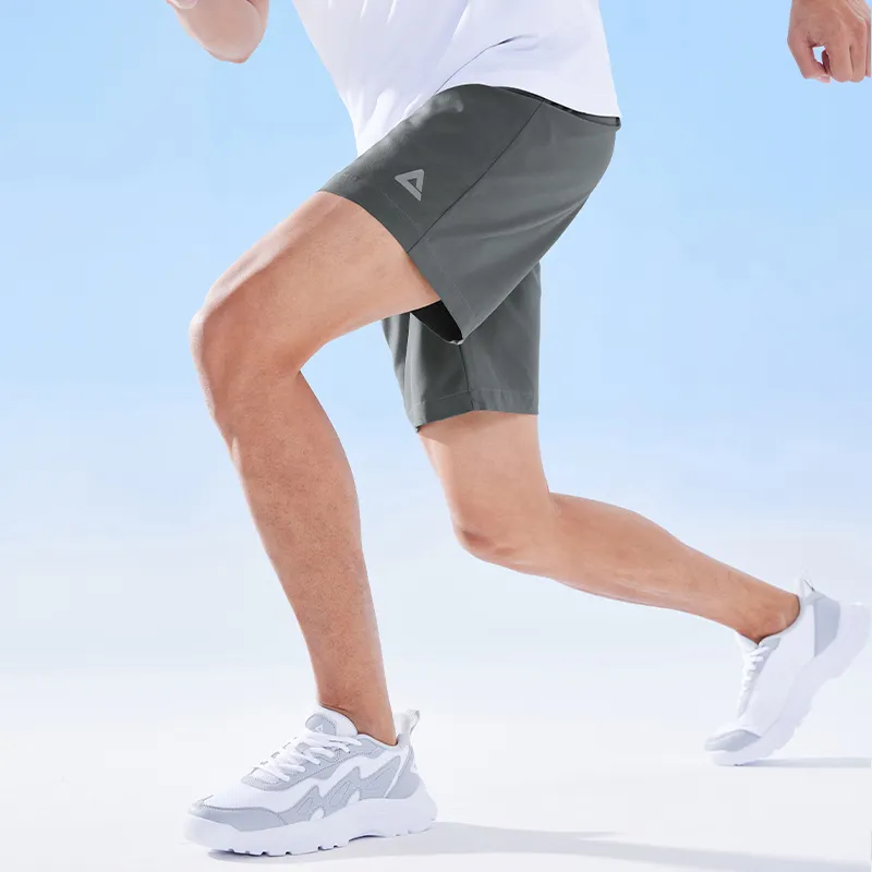 PEAK Sports Shorts Men Gray-3