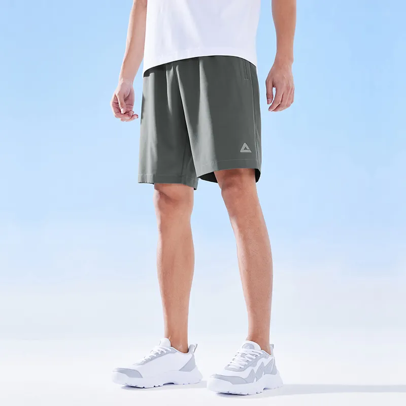 PEAK Sports Shorts Men Gray-4