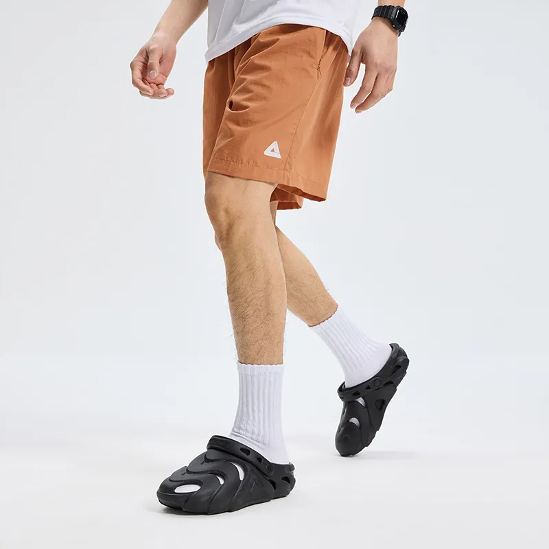 PEAK Casual Shorts Unisex Fall Orange-3