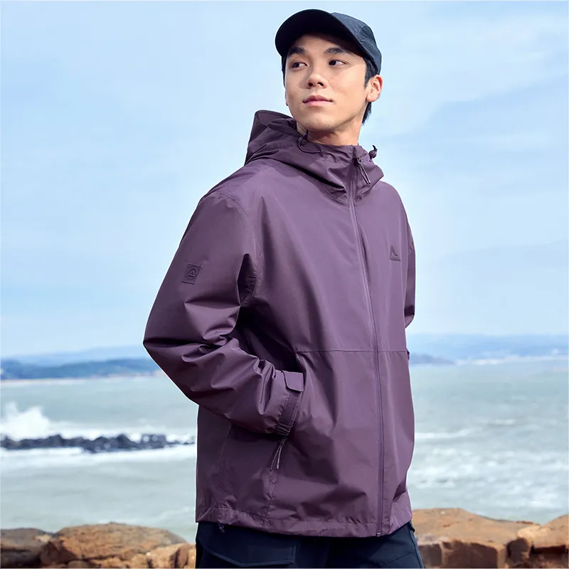 PEAK Windbreaker Jacket Unisex Dark Purple-4
