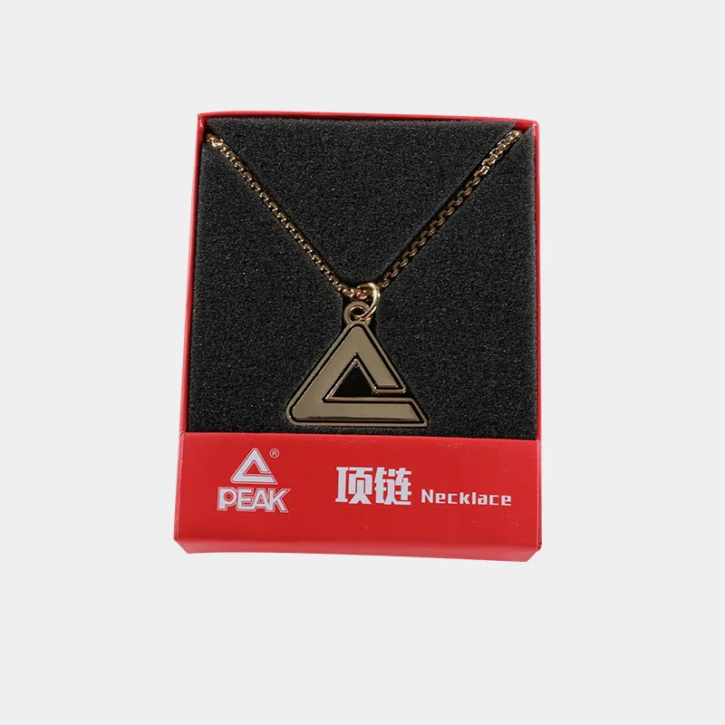 PEAK Zinc Alloy Necklaces Unisex Gold-2