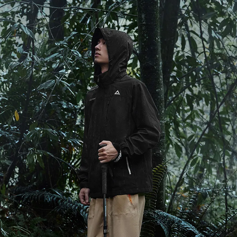 PEAK Trench Coats Men Black-5
