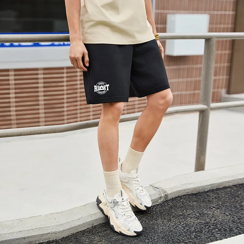 PEAK RIGHT Series Casual Shorts Unisex Black-5