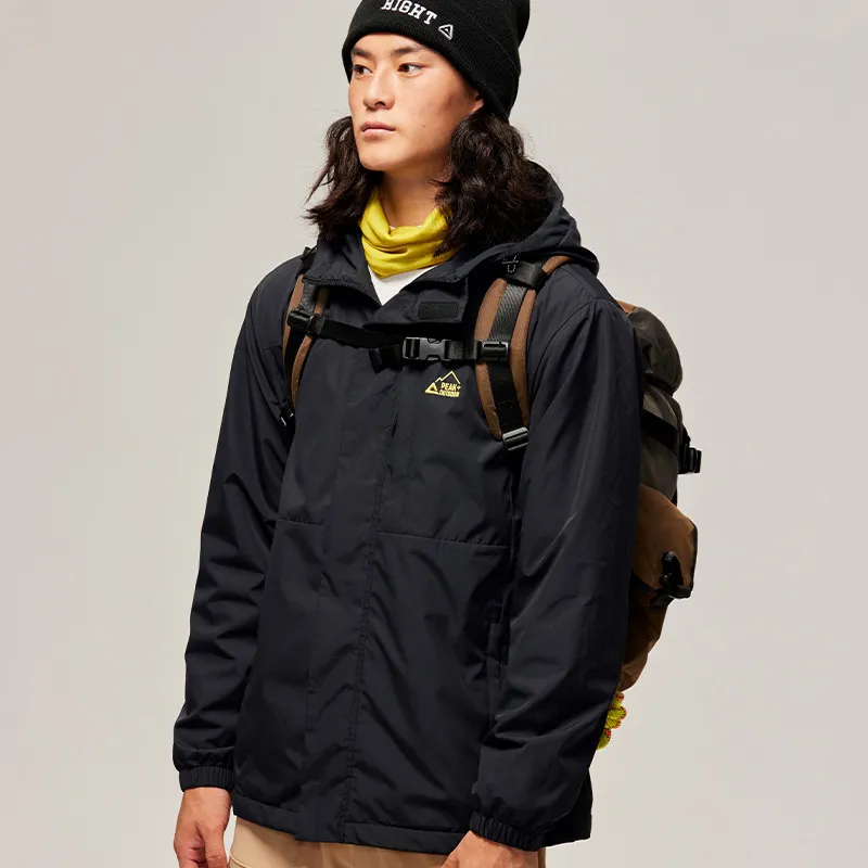 PEAK Trench Coats Men Black-6