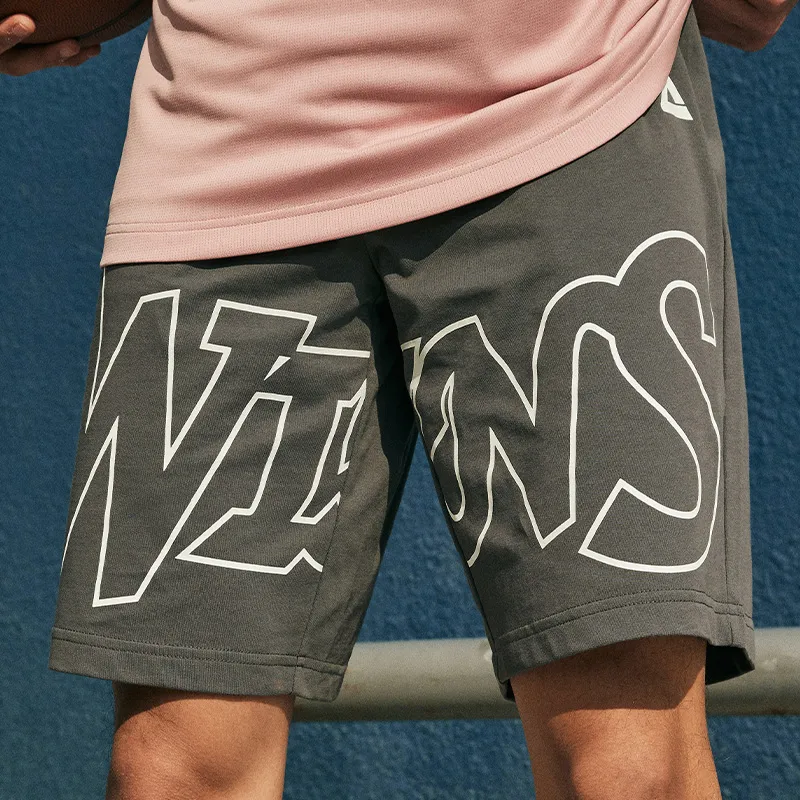 PEAK Basketball Shorts Summer Men's Magnet Gray-4