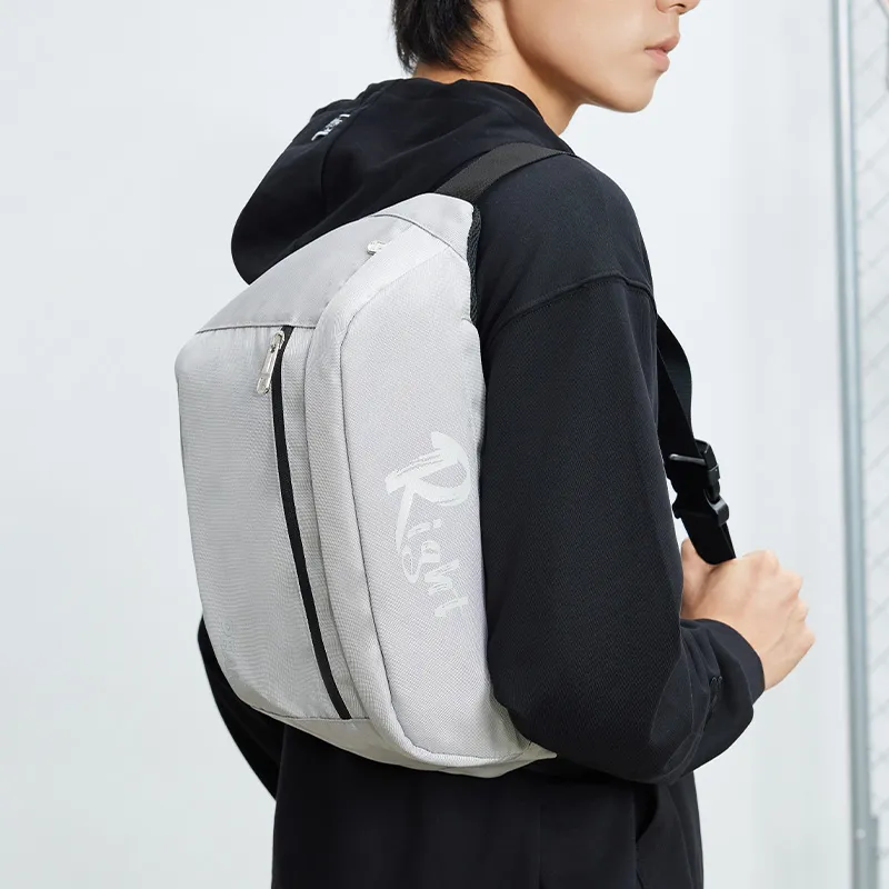 PEAK Fabric Sling Bag Regular Unisex Dark Gray-2