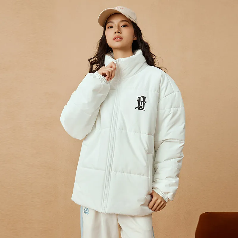 PEAK Puffer Jackets Unisex White-5