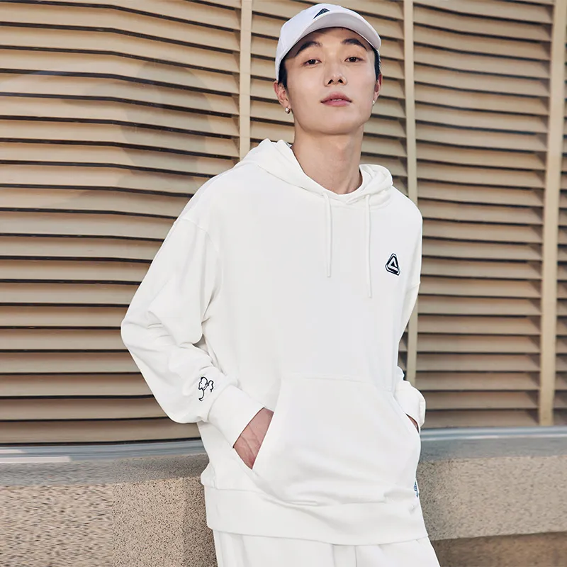PEAK Sweatshirts Unisex White-4